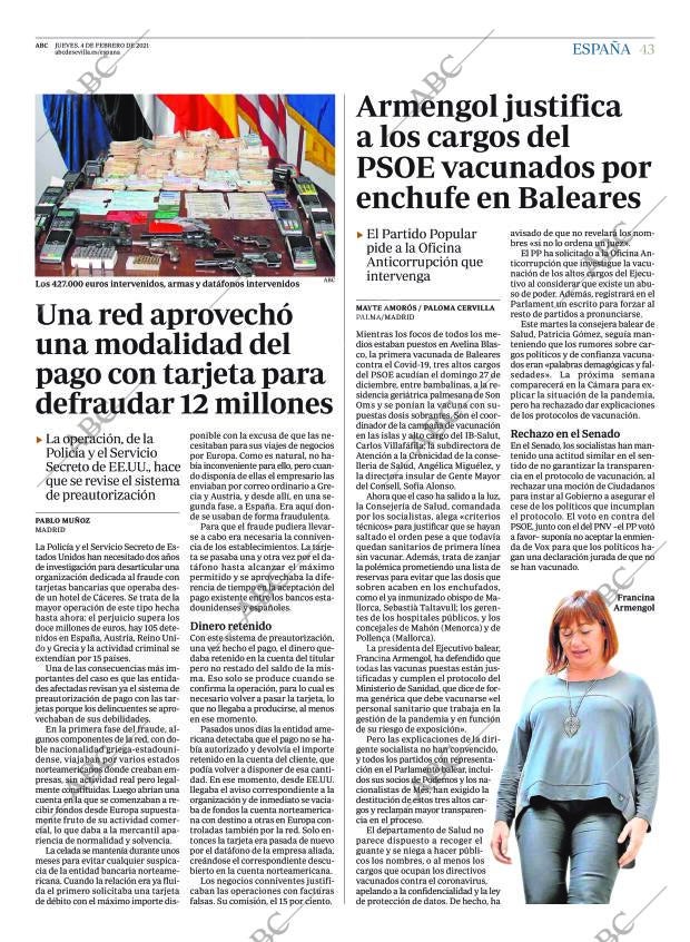 ABC SEVILLA 04-02-2021 página 43