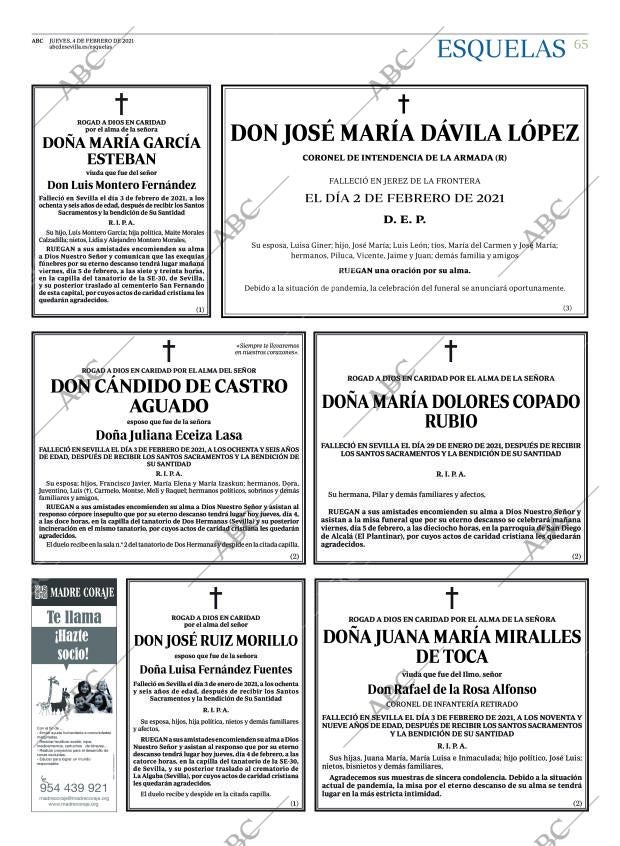 ABC SEVILLA 04-02-2021 página 65