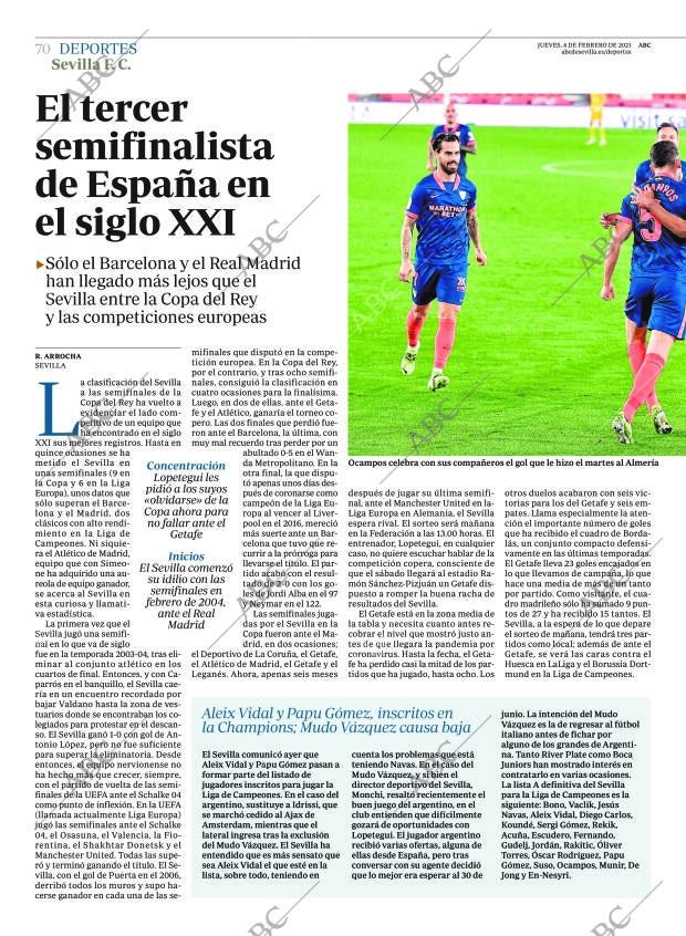 ABC SEVILLA 04-02-2021 página 70
