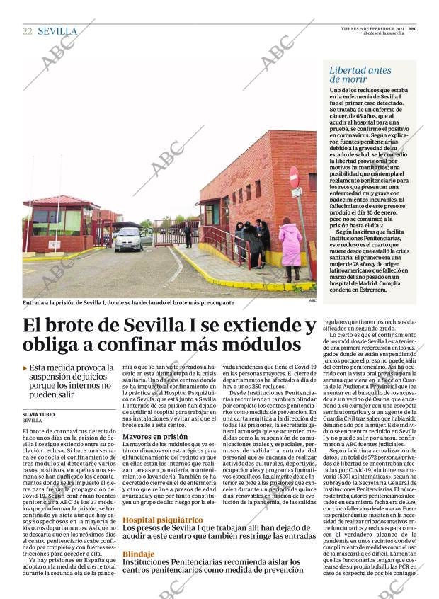 ABC SEVILLA 05-02-2021 página 22