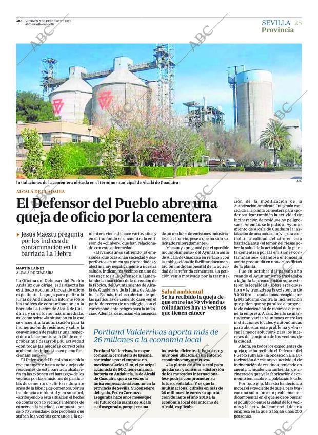 ABC SEVILLA 05-02-2021 página 25