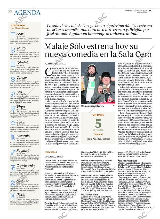 ABC SEVILLA 05-02-2021 página 30