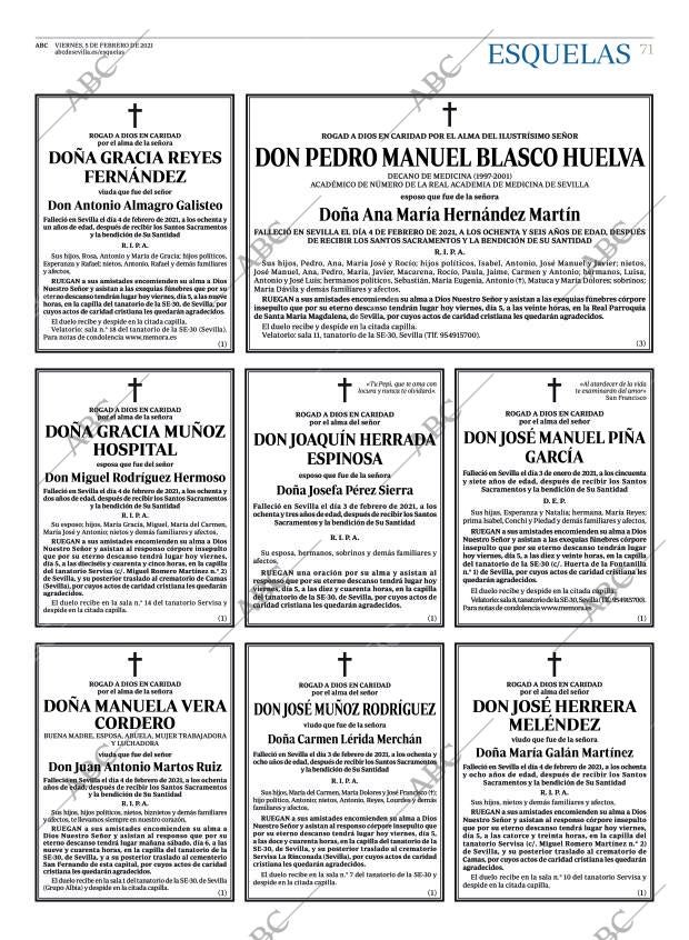 ABC SEVILLA 05-02-2021 página 71