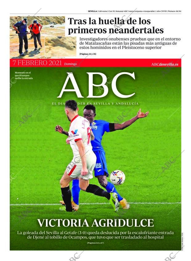 ABC SEVILLA 07-02-2021 página 1