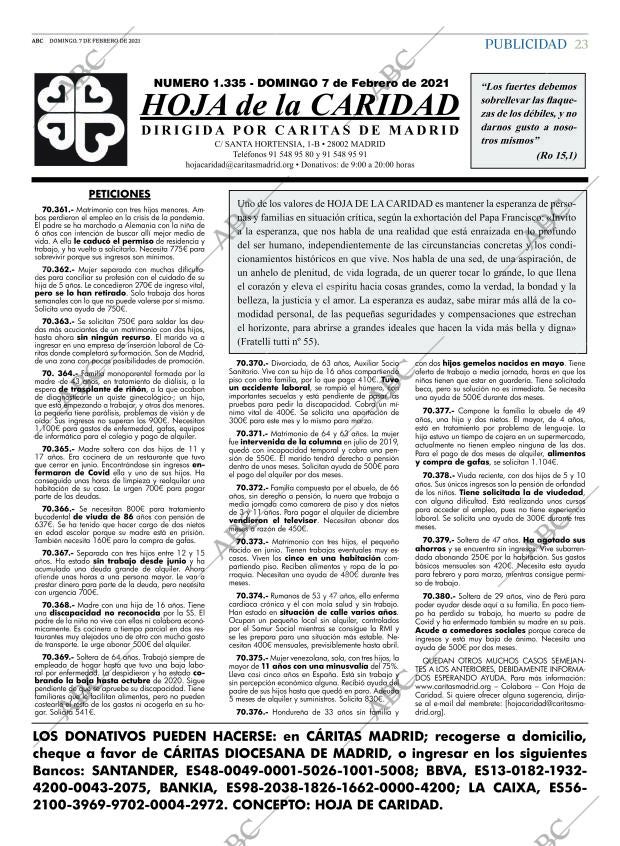 ABC SEVILLA 07-02-2021 página 23