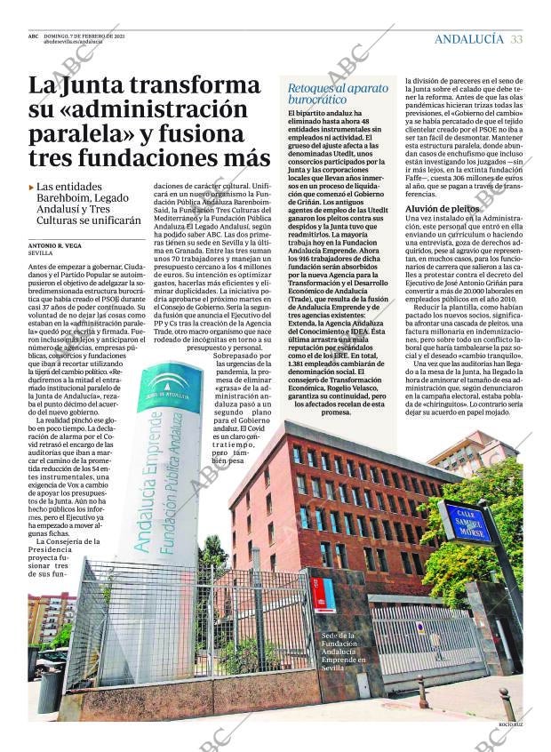 ABC SEVILLA 07-02-2021 página 33