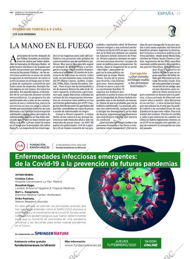 ABC SEVILLA 07-02-2021 página 43