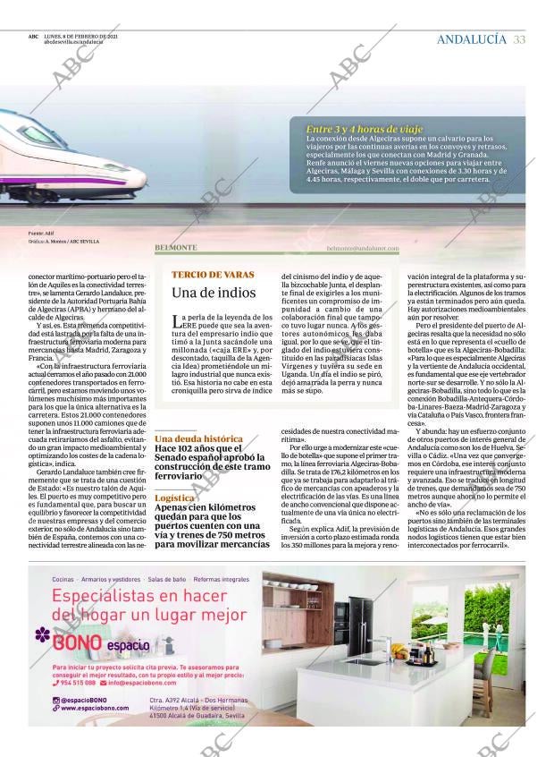 ABC SEVILLA 08-02-2021 página 33