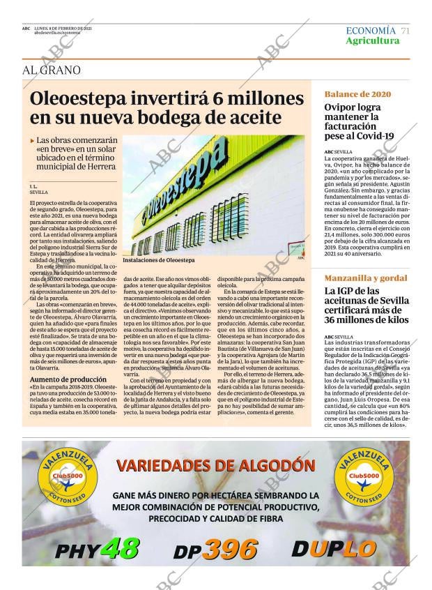 ABC SEVILLA 08-02-2021 página 71