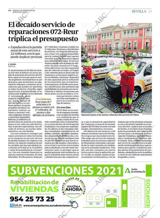 ABC SEVILLA 09-02-2021 página 23