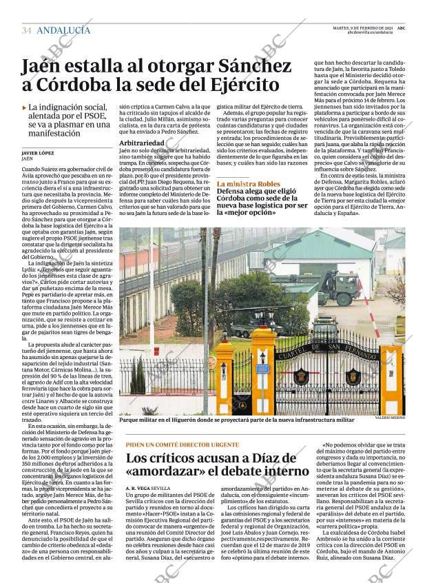 ABC SEVILLA 09-02-2021 página 34