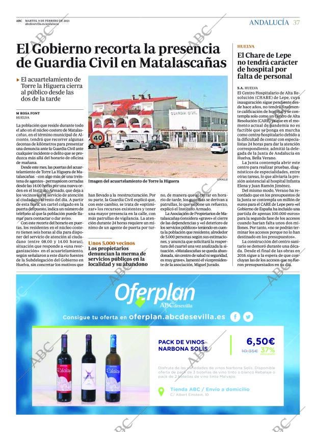 ABC SEVILLA 09-02-2021 página 37