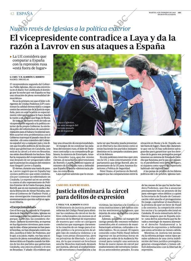 ABC SEVILLA 09-02-2021 página 42