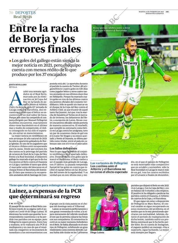 ABC SEVILLA 09-02-2021 página 70