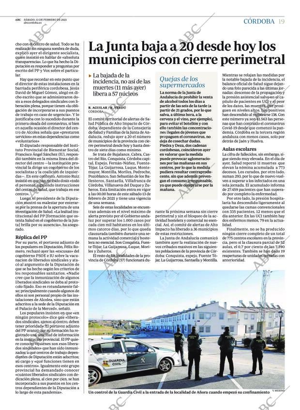 ABC CORDOBA 13-02-2021 página 19