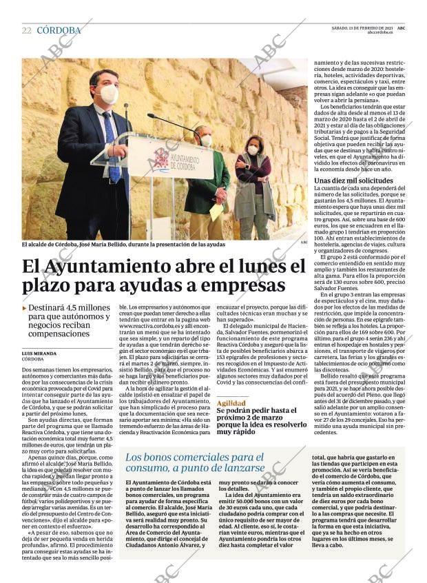 ABC CORDOBA 13-02-2021 página 22