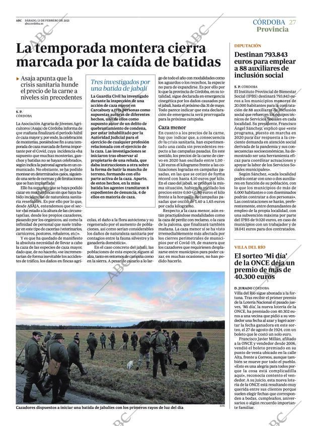 ABC CORDOBA 13-02-2021 página 27