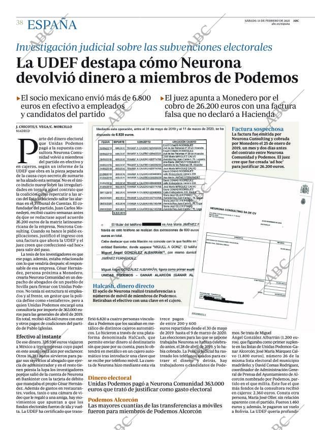 ABC CORDOBA 13-02-2021 página 38