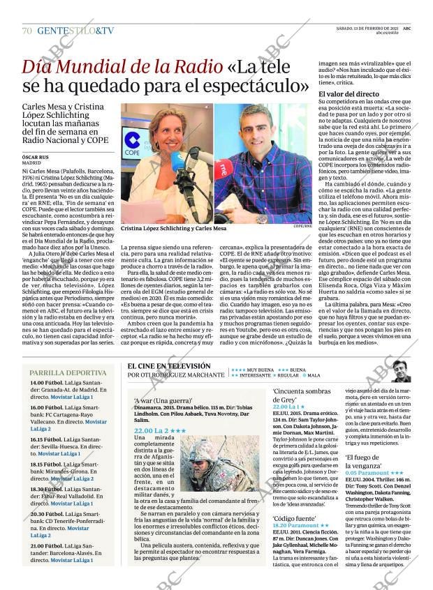 ABC CORDOBA 13-02-2021 página 70