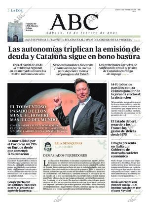 ABC MADRID 13-02-2021 página 2