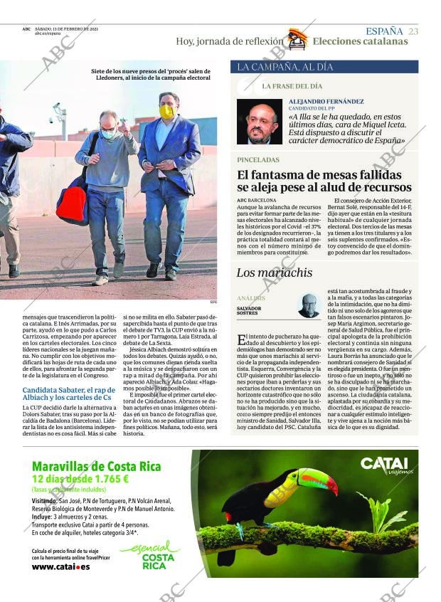ABC MADRID 13-02-2021 página 23