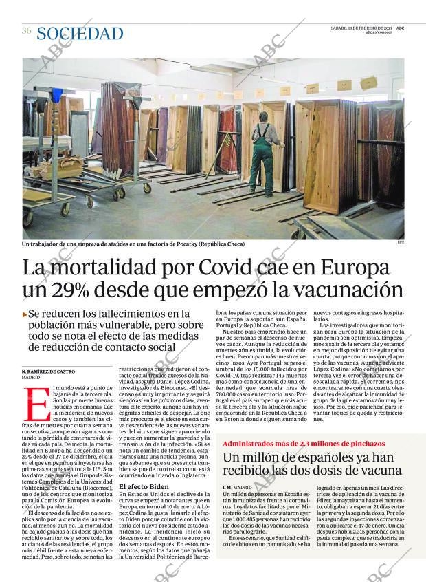 ABC MADRID 13-02-2021 página 36