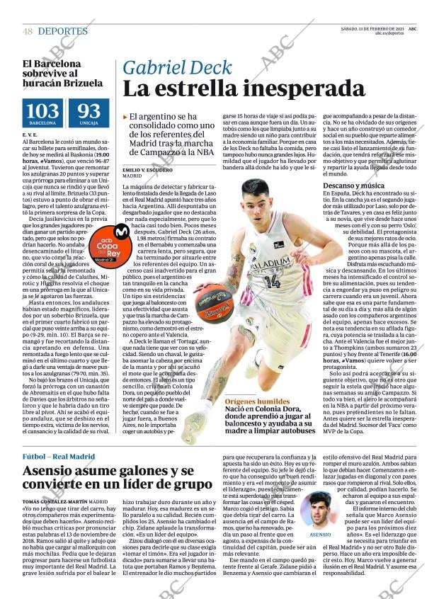 ABC MADRID 13-02-2021 página 48