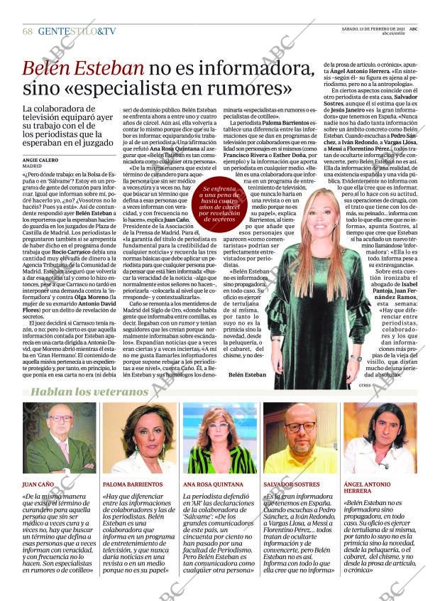 ABC MADRID 13-02-2021 página 68