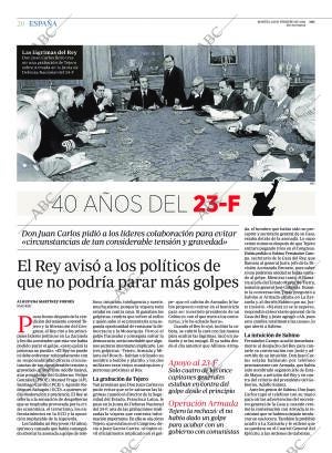 ABC MADRID 23-02-2021 página 20