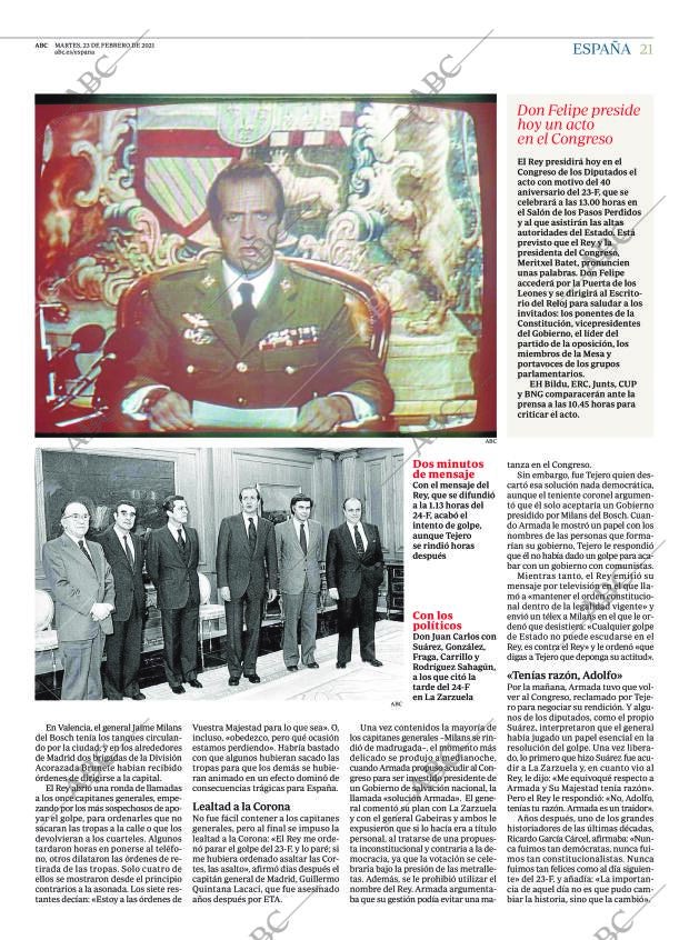 ABC MADRID 23-02-2021 página 21