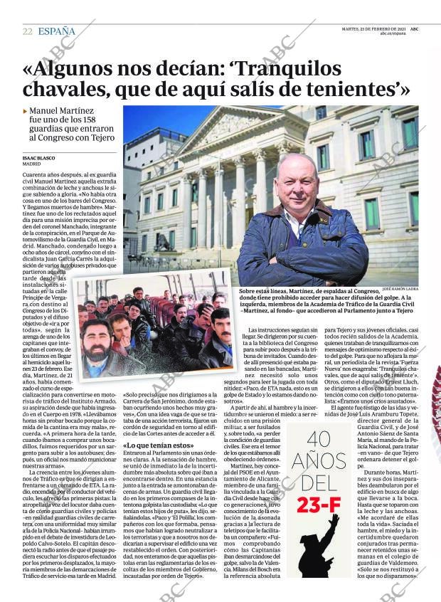 ABC MADRID 23-02-2021 página 22