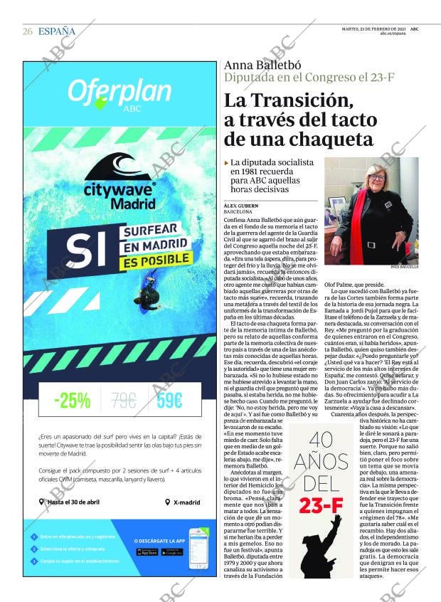 ABC MADRID 23-02-2021 página 26