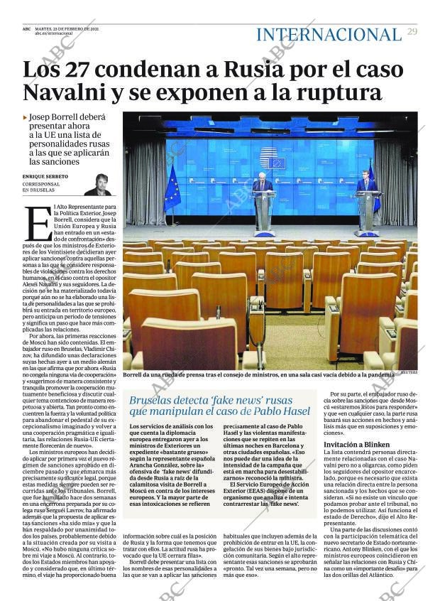 ABC MADRID 23-02-2021 página 29