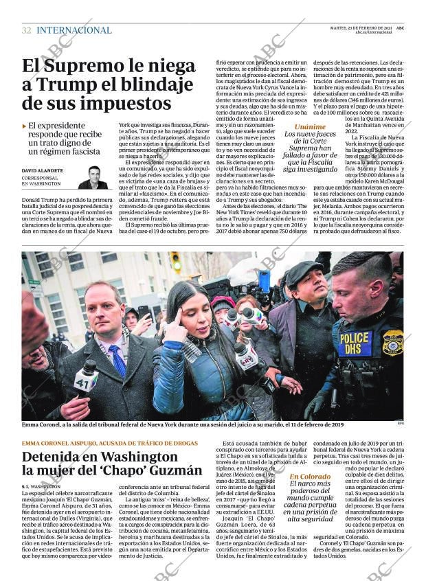 ABC MADRID 23-02-2021 página 32