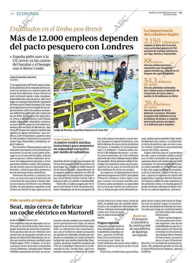 ABC MADRID 23-02-2021 página 38