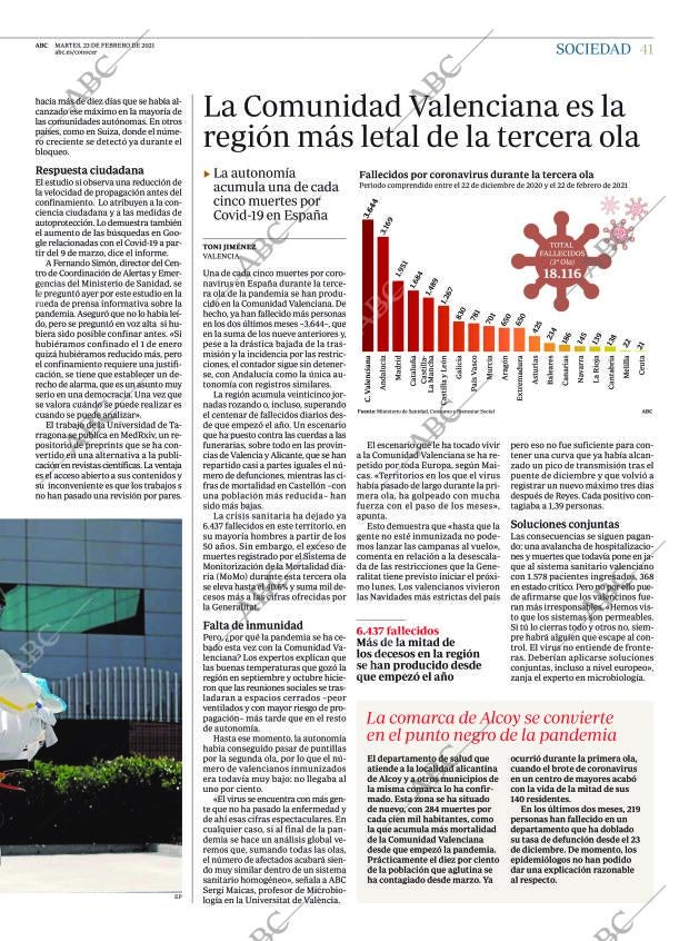 ABC MADRID 23-02-2021 página 41