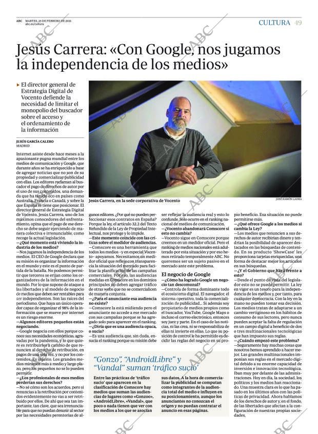 ABC MADRID 23-02-2021 página 49