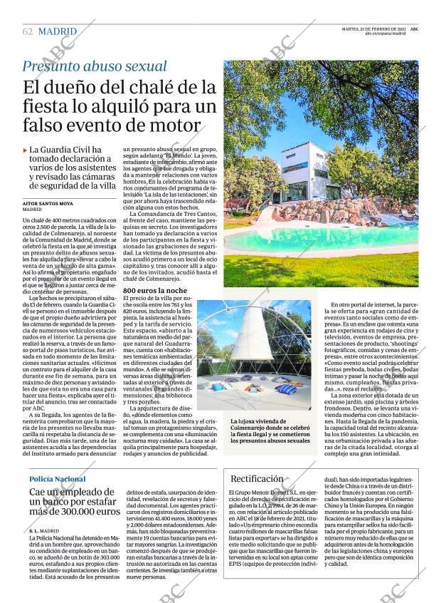 ABC MADRID 23-02-2021 página 62