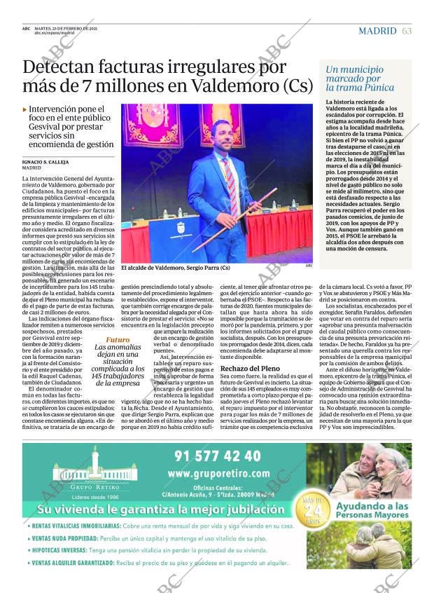 ABC MADRID 23-02-2021 página 63
