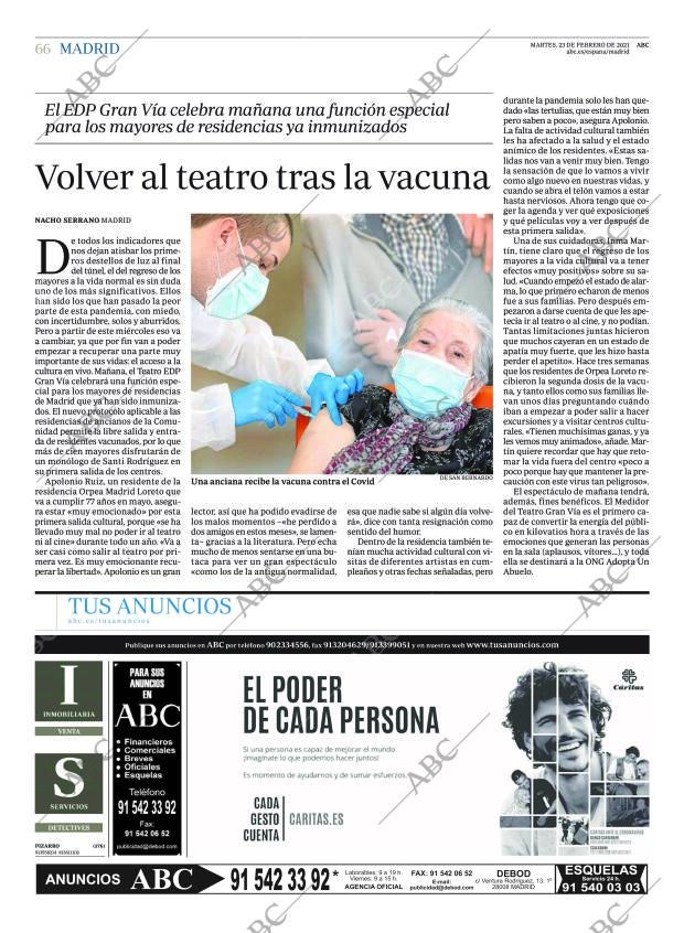 ABC MADRID 23-02-2021 página 66