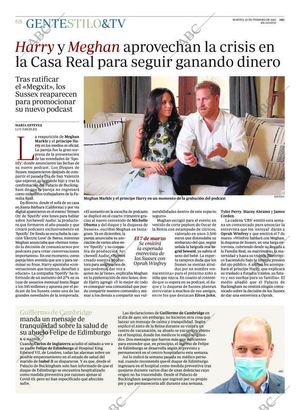 ABC MADRID 23-02-2021 página 68