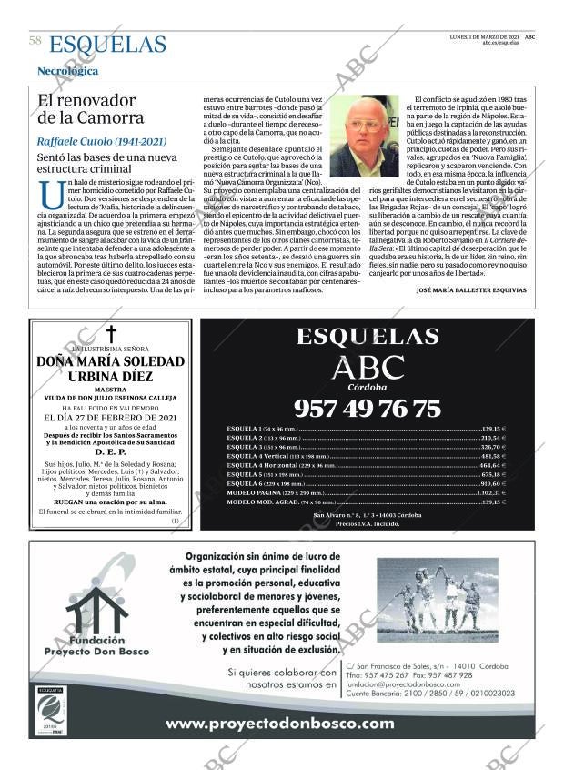 ABC CORDOBA 01-03-2021 página 58