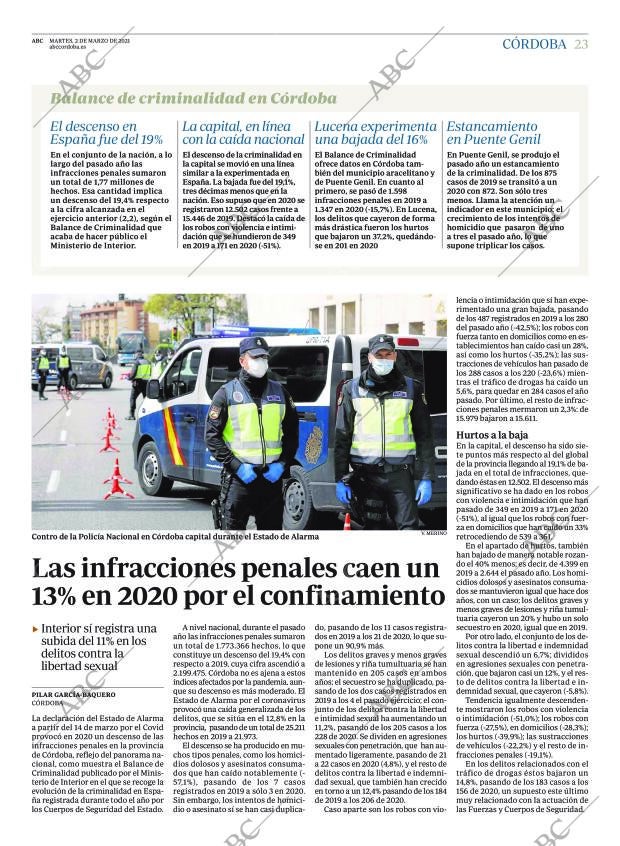 ABC CORDOBA 02-03-2021 página 23