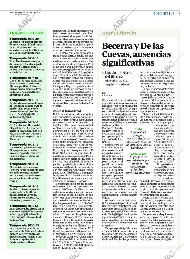 ABC CORDOBA 02-03-2021 página 61