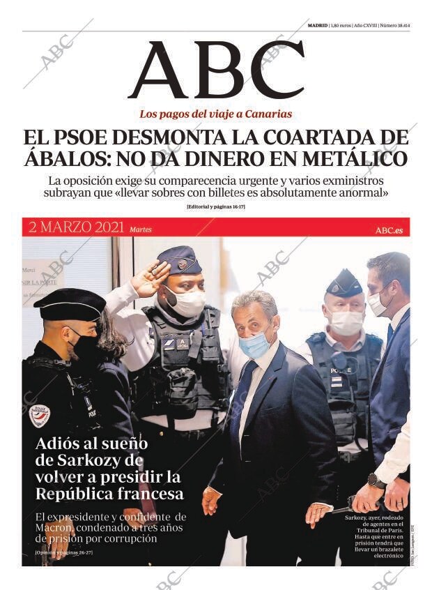 ABC MADRID 02-03-2021 página 1