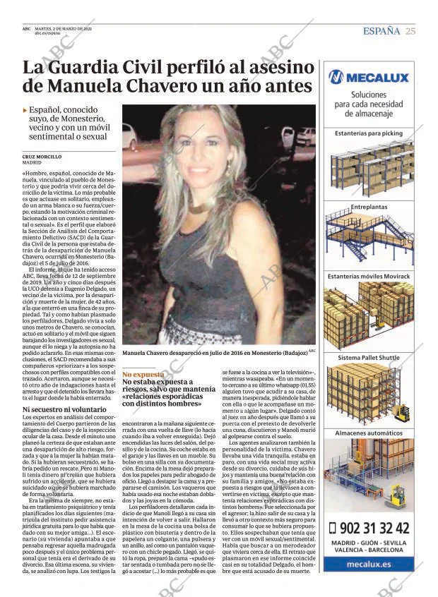 ABC MADRID 02-03-2021 página 25