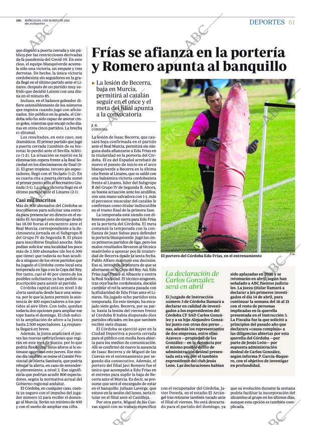 ABC CORDOBA 03-03-2021 página 61