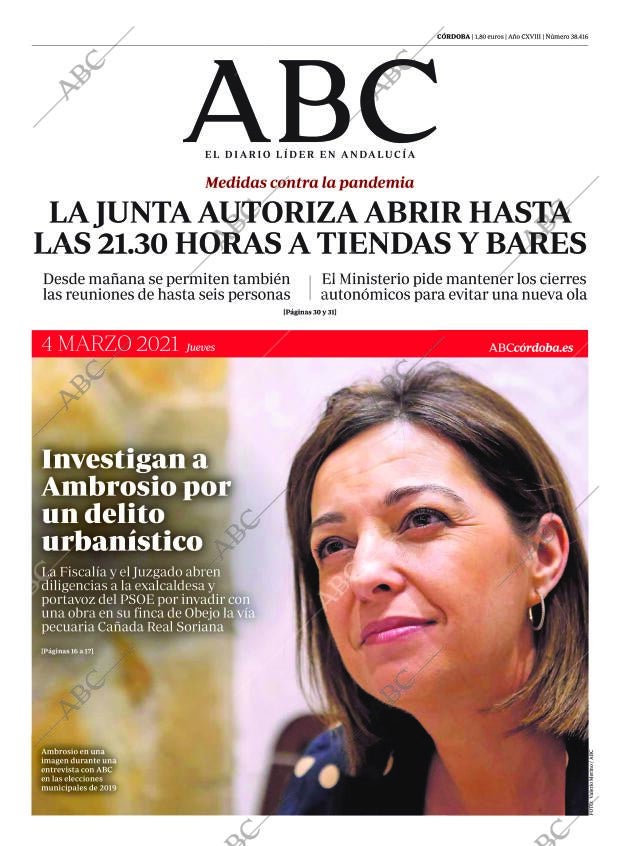 ABC CORDOBA 04-03-2021 página 1