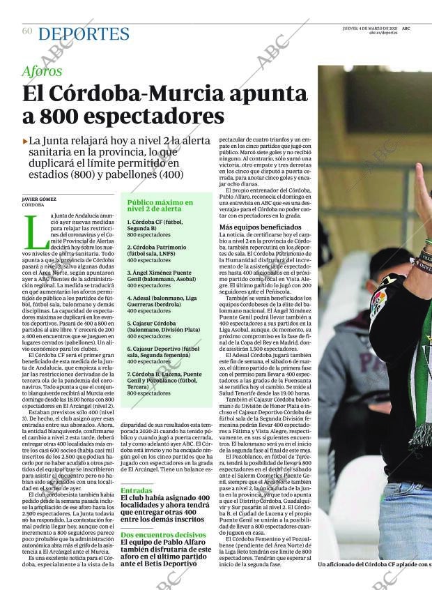 ABC CORDOBA 04-03-2021 página 60
