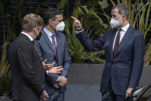 Visita de S.M. el Rey, Don Felipe, y el presidente del Gobierno por el 70...